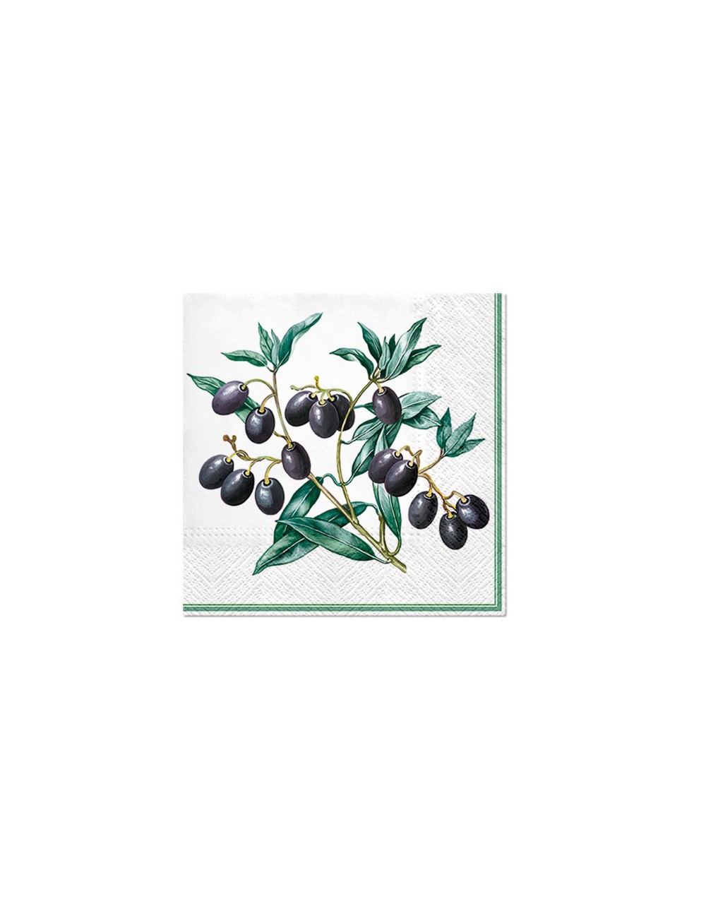 Pl Serwetki Napkins Olives With Frame