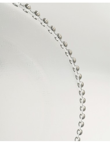 Podstawka szklana srebrna elegancka pod talerz ⌀ 33 cm