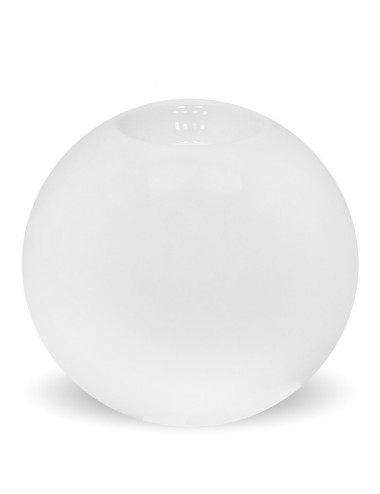 Świecznik ceramiczny tealight t-light biały KULA 13x13,5 cm
